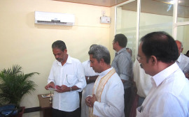 Blessing ceremony of Welfare Infotech office at Triprayar